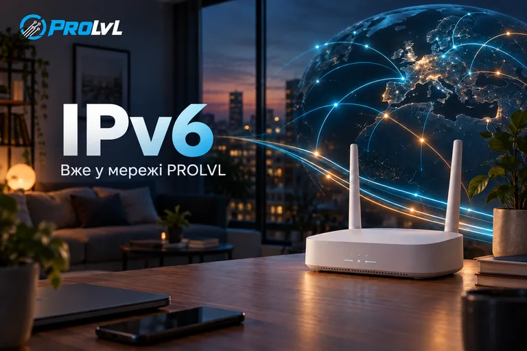 IPv6 уже в сети PROLVL: домашний роутер и глобальная сеть